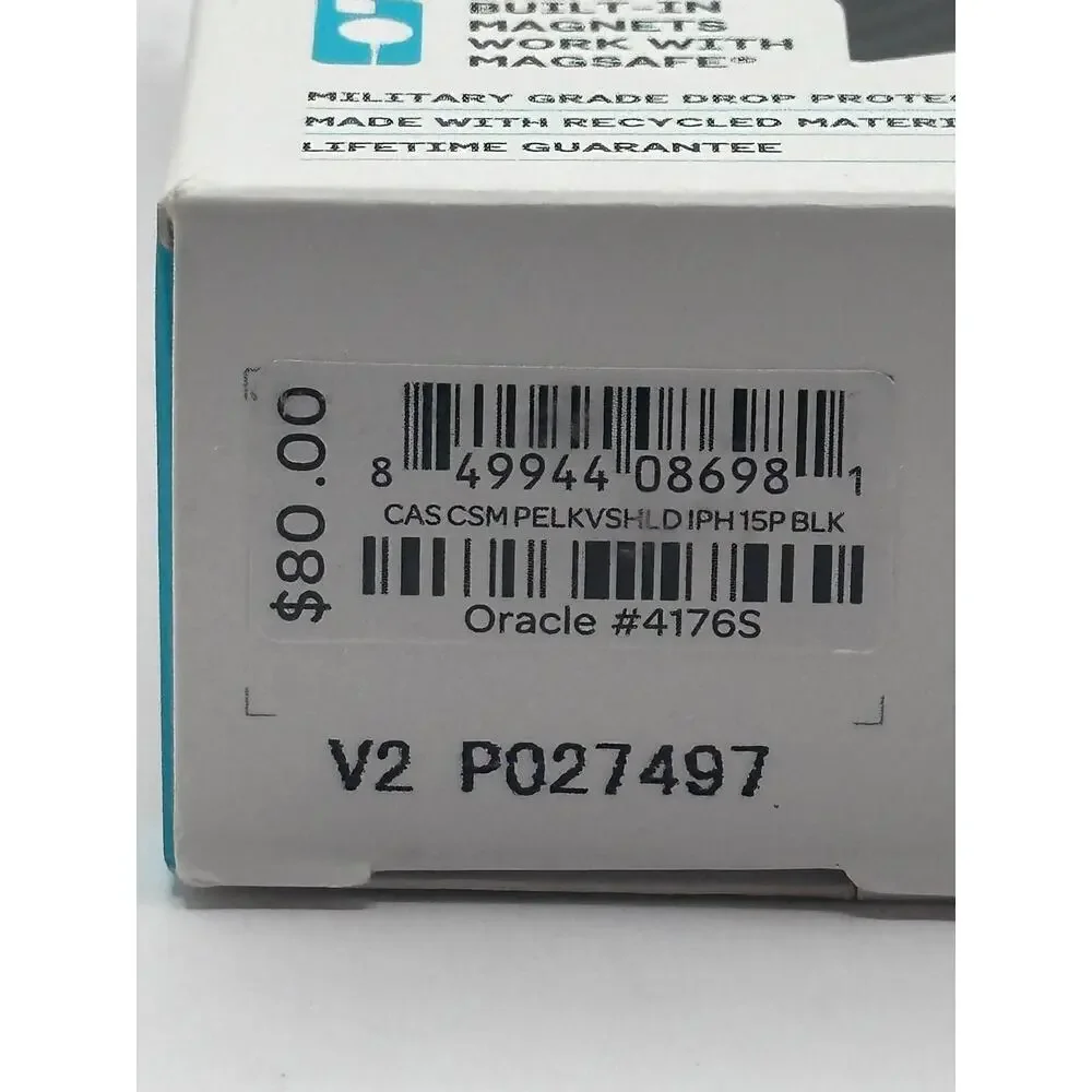 Pelican Shield Kevlar iPhone 15 Pro Balck MagSafe NWT MSRP: $80.00